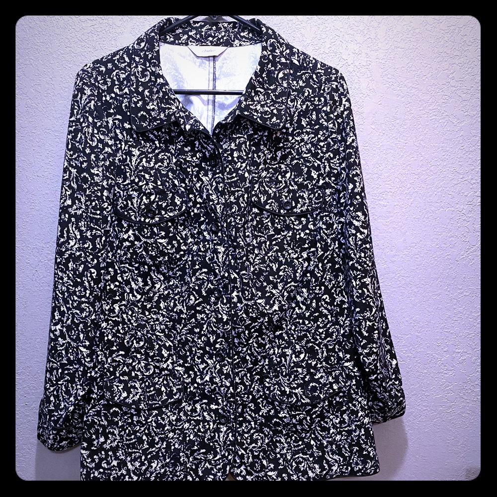 CJ Banks Black and White Jacket LAST PRICE DROP!!!